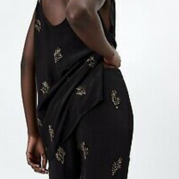 NWT ZARA BLACK JEWEL CAMISOLE LIMITED EDITION - Picture 5 of 10